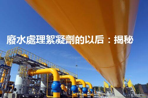 廢水處理絮凝劑的以后：揭秘高效凈化的秘密？